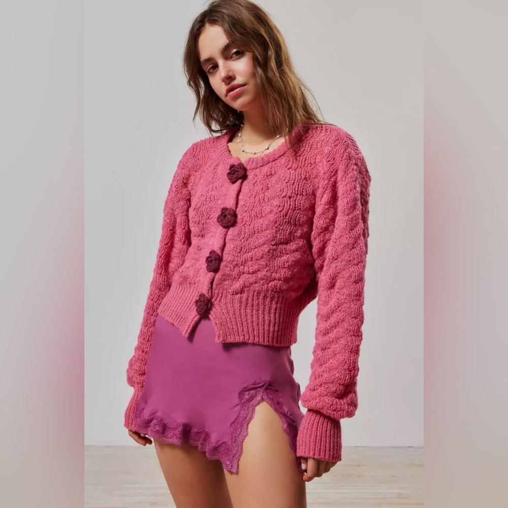 Urban Outfitters Kimchi Blue Blossom Cardigan